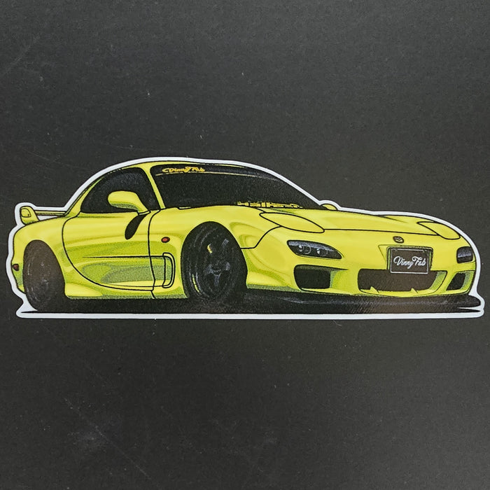 Vinny Fab Mazda RX-7 Sticker