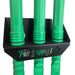 Wall mounted TIG filler rod storage tubes for workshop organisation