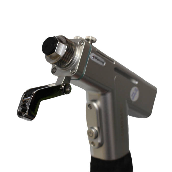Laser welding gun designed for precise and low distortion welding