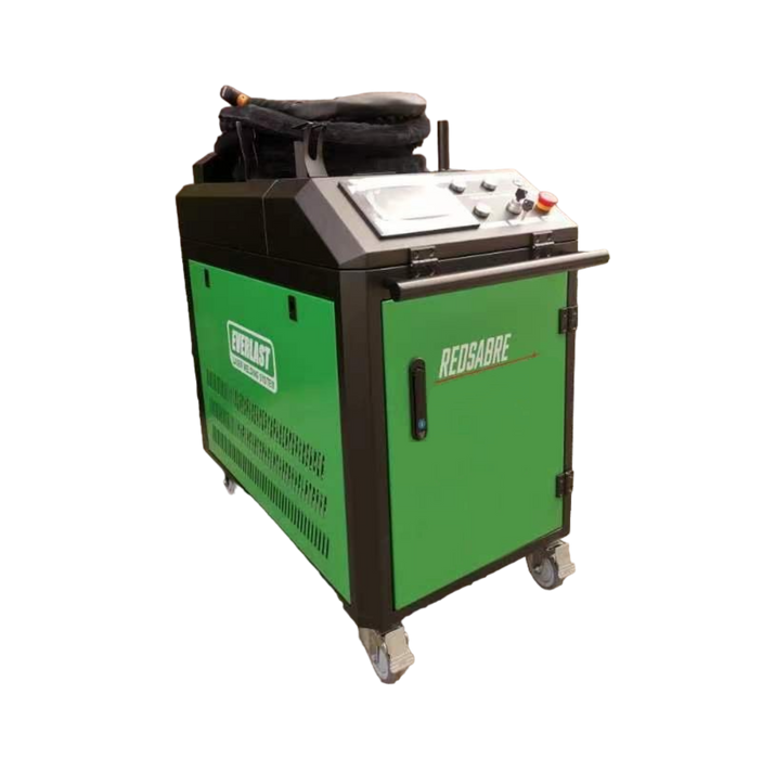 Everlast RedSabre 1500X handheld laser welding machine for fabrication workshops