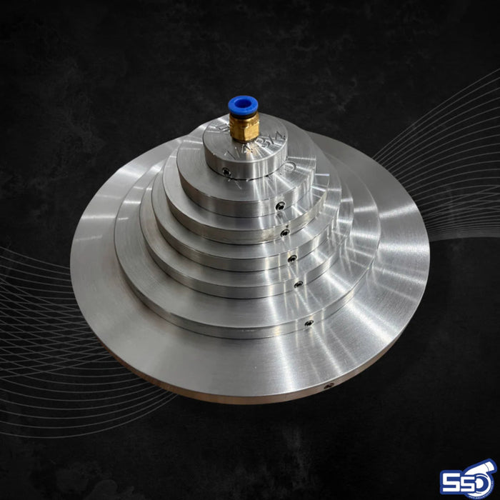 SsCustom Tri Clover ferrule purge cap set for sanitary welding