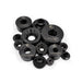Franklin Performance Dimple Dies, made from heat-treated alloy steel with corrosion-resistant oil impregnation. Designed to flare holes in sheet metal up to 1/8″ (3mm) thick, improving panel strength and appearance. Suitable for use in a press or ironworker; smaller sizes can be used with a nut and bolt on light steel or aluminium.