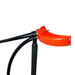 TIG Aesthetics Silicone Trailing Shield by Ticon Industries, made from high-temperature silicone, withstands heat from a #16 or 1" welding cup for 100+ amp welds. Features a built-in drag bar and multi-layer diffuser for optimal argon diffusion, especially on large tubing. Kit includes red silicone chassis, stainless steel mesh diffuser, titanium shower head diffuser, and hose retention tab. Available in 'Flat' or 'Tube' variants.