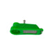 TIG Aesthetics Silicone Trailing Shield by Ticon Industries, designed for TIG welding reactive metals. Made from high-temperature silicone, it withstands heat from a #16 or 1" welding cup for 100+ amp welds. Features a built-in drag bar, improving travel speed and preventing material contact. Kit includes a green silicone chassis, stainless steel diffuser, titanium shower head diffuser, and hose retention tab. Provides excellent argon diffusion and hovers above the weld seam.