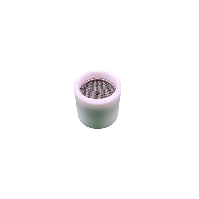 TIGWARE TEFLON TIG Nozzle size 14 – ultra-durable, DC-rated nozzles featuring the Triple Diffuser System for superior gas shielding, stable weld pool, and up to 3 inches of stick-out; virtually unbreakable, made to withstand drops, impacts, and extreme workshop abuse