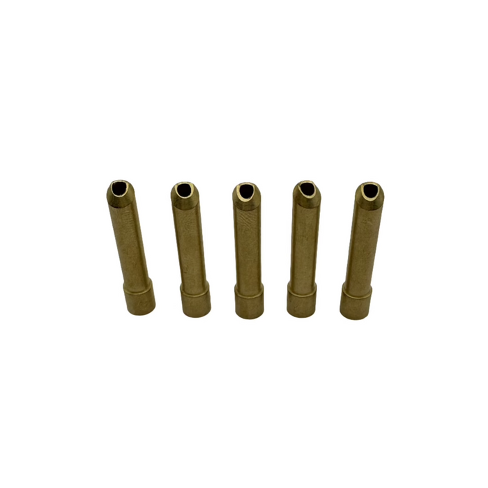 Brass wedge collet 5 pack for 17,18 and 26 series TIG torches in 1.6mm 2.4mm and 3.2mm sizes