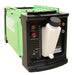 Everlast PowerCool W375 Water Cooler with a green and black color scheme, featuring a water tank on the front, control panel with red and green buttons, and product branding.