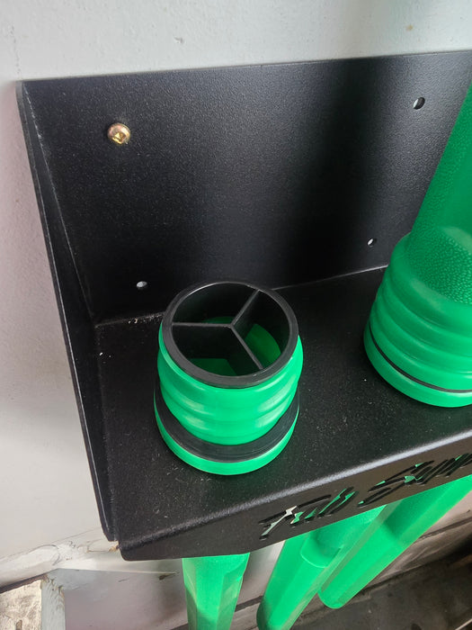 Fab Supply 3 Tube TIG Filler Rod Storage & Wall Mount Kit