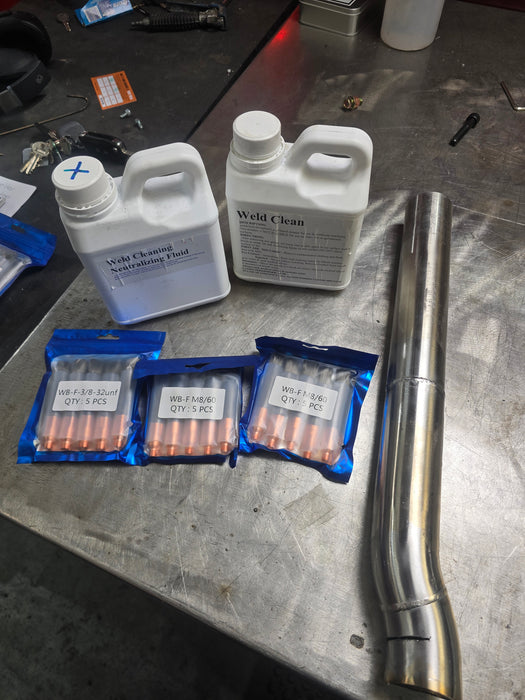 Weld clean brushes