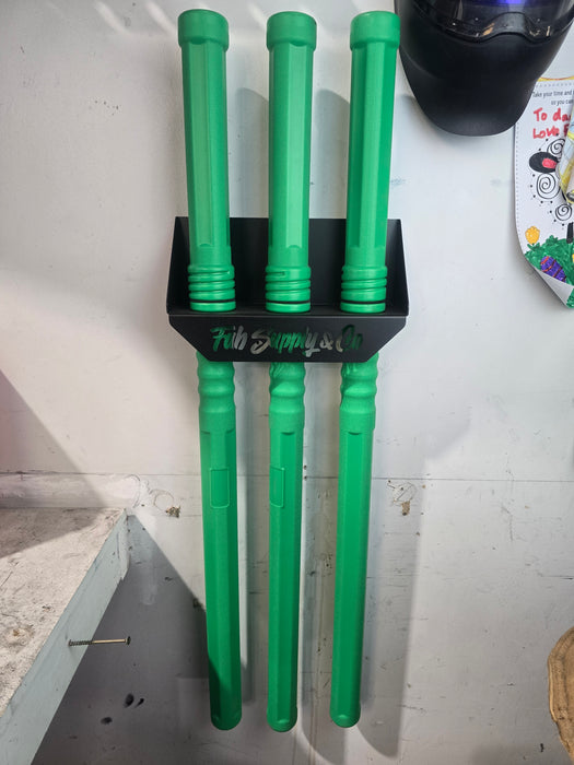 Fab Supply 3 Tube TIG Filler Rod Storage & Wall Mount Kit