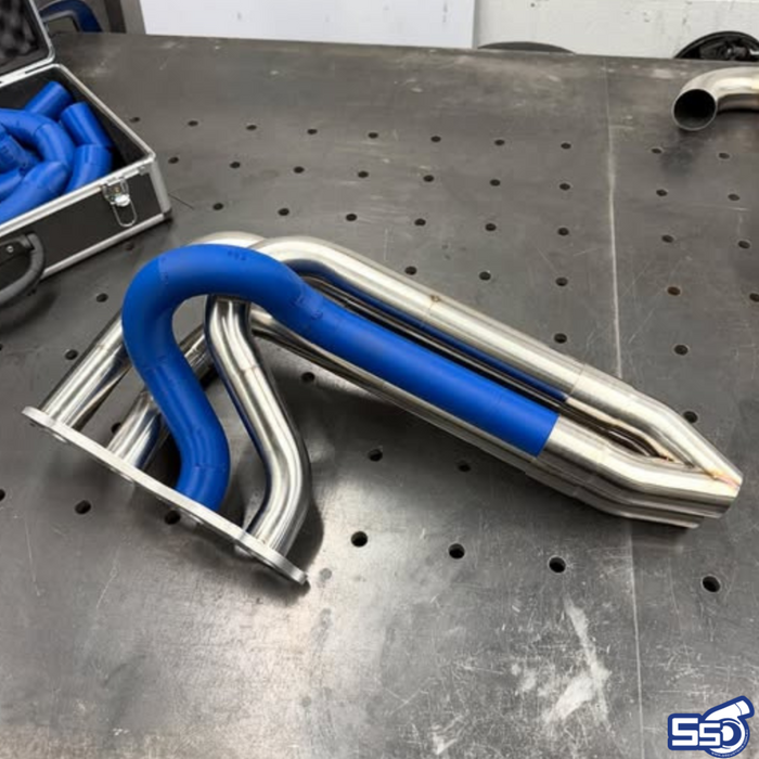 Header fabrication kit for pipe mock up and welding