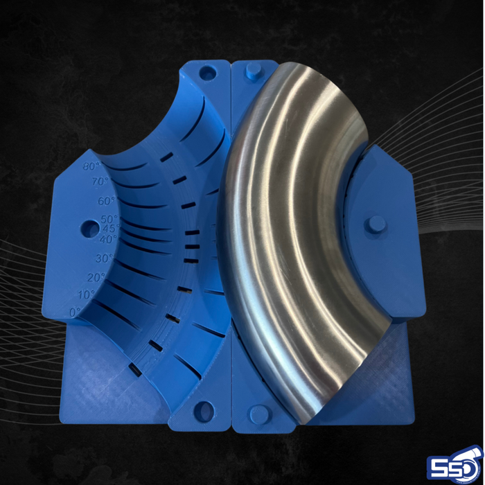 Pipe cutting block used for fabrication and welding