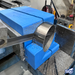 Pipe cutting jig for accurate pie cuts