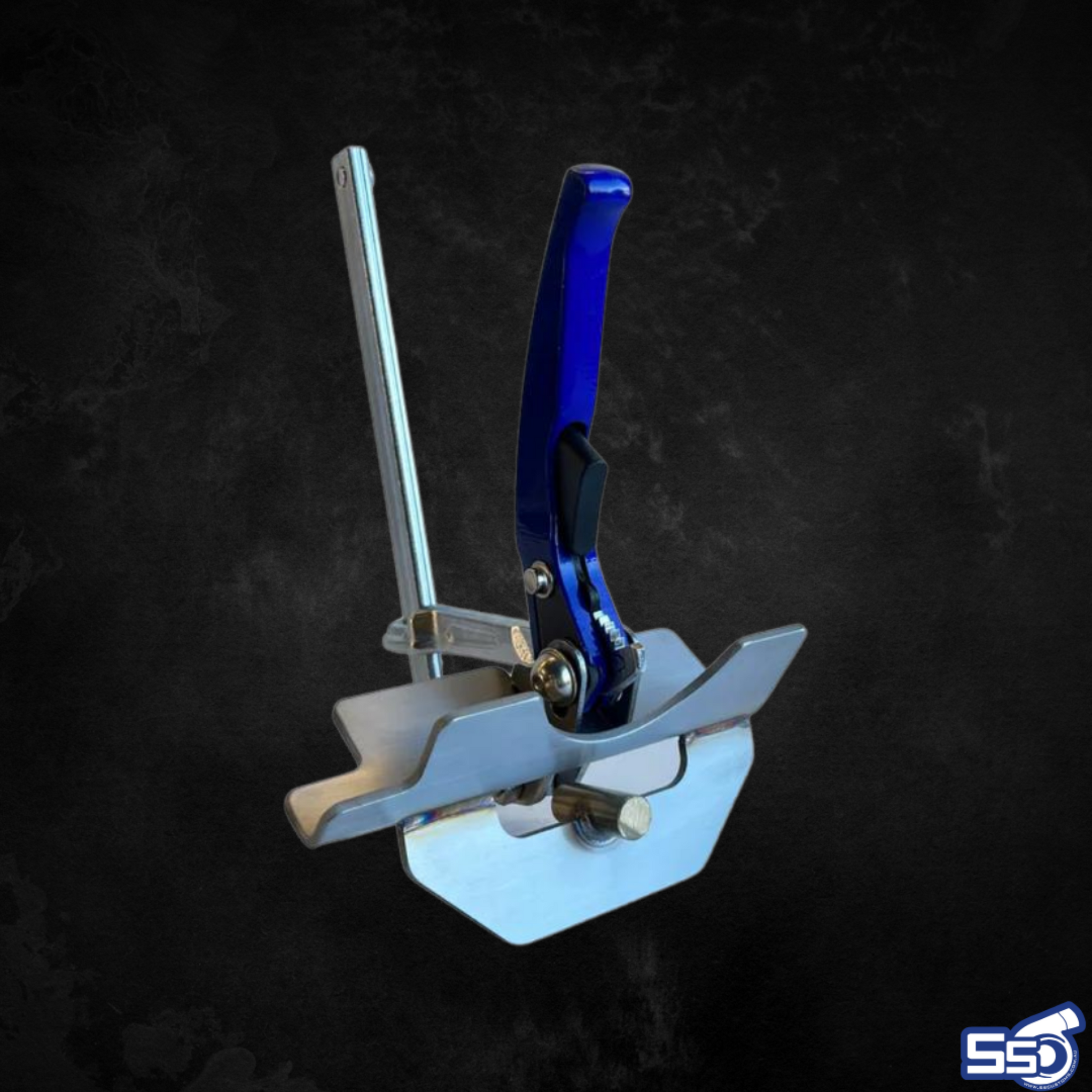 SS Customs Pipe Vice Mini | Compact Pipe Welding Vice NZ — Fab Supply & Co