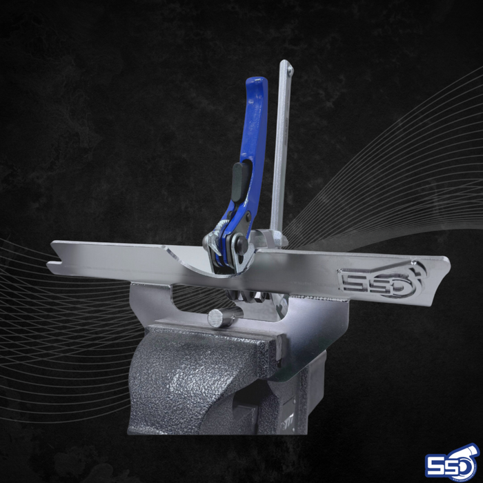 SS Customs stainless pipe vice for welding and pipe fabrication