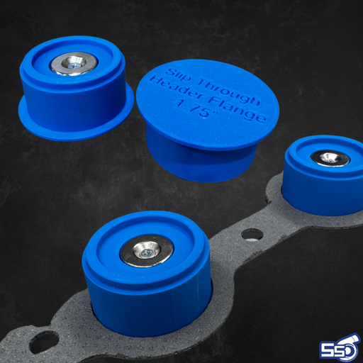 SS Customs Pro Block flange connectors for header fabrication