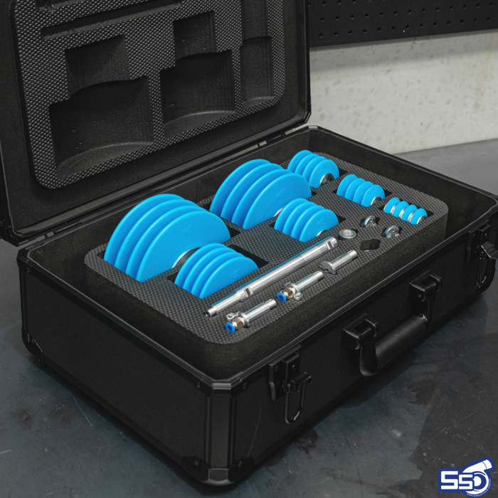 SS Customs pull through purge kit for pipe welding