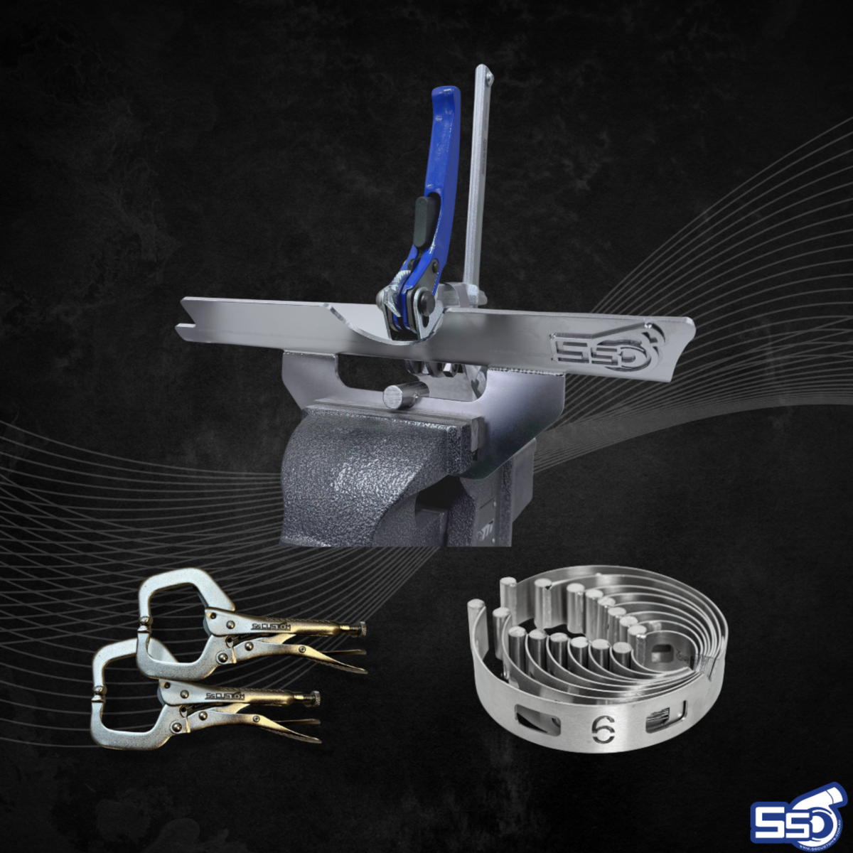 SS Customs Sanitary Pipe Vice Kit | Welding & Fabrication Kit NZ — Fab ...