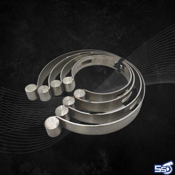 SS Customs slim tacking bands kit for tight pipe welding and fabrication