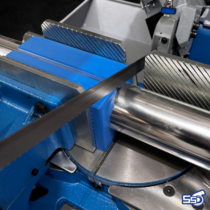 SS Customs straight cut blocks for pipe fabrication