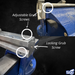 SS Customs billet aluminium vice soft jaws for bench vice protecting parts during fabrication and machining