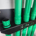 Wall mounted TIG filler rod storage tubes